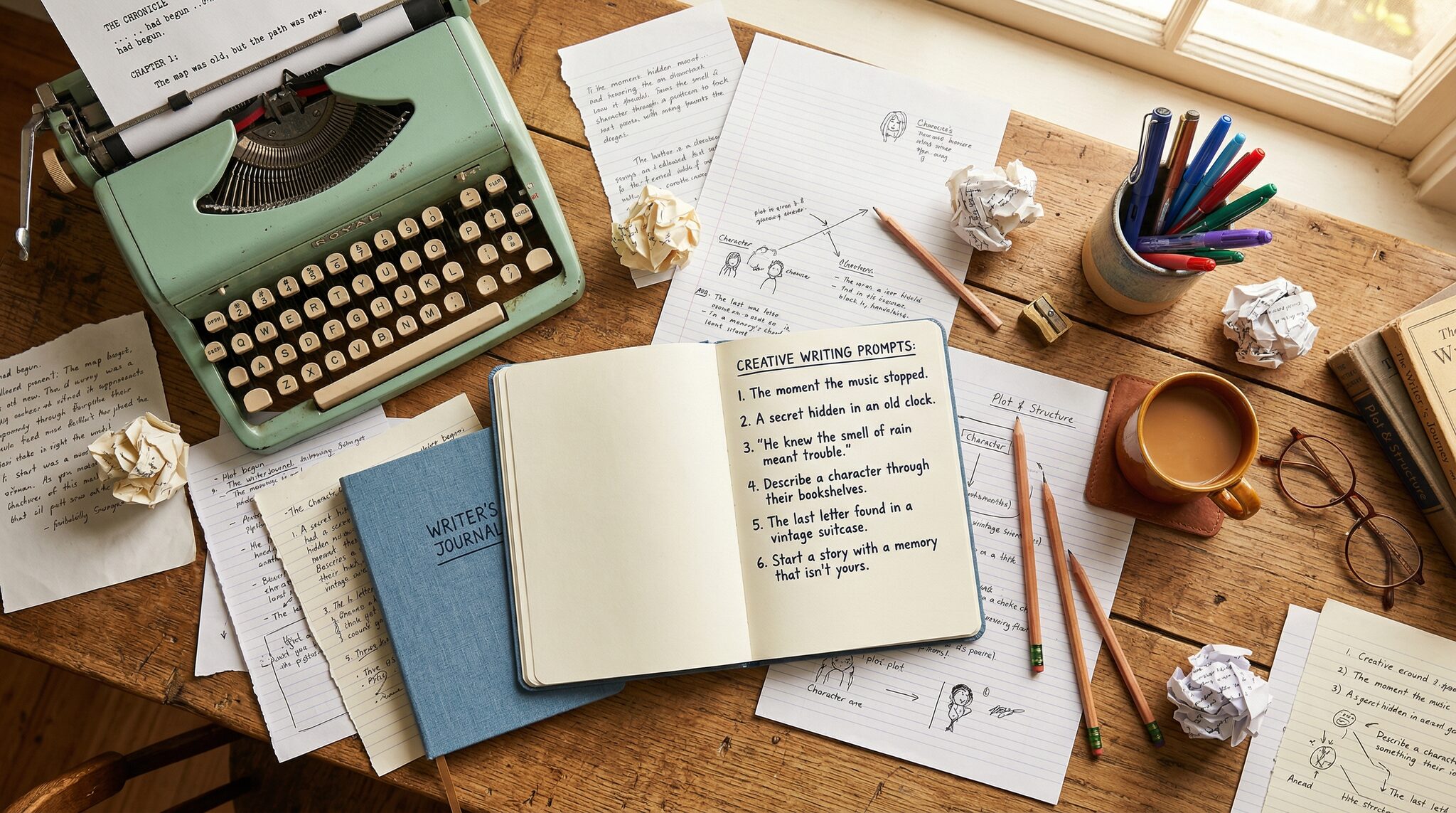 300 Writing Prompts to Spark Your Next Story | Chapter Blog