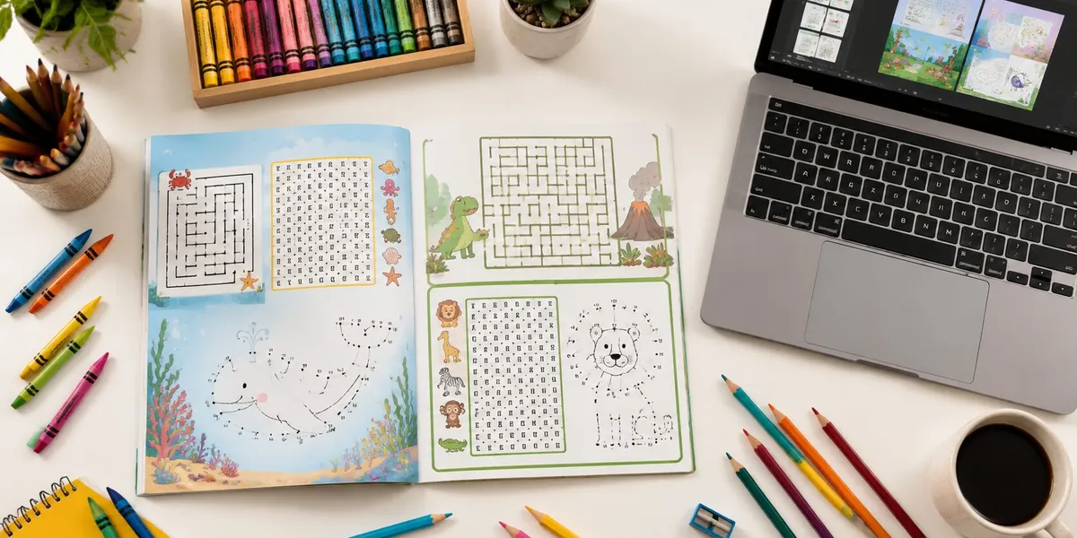 Activity Book Creator for KDP: How to Make and Sell Activity Books in 2026 📚