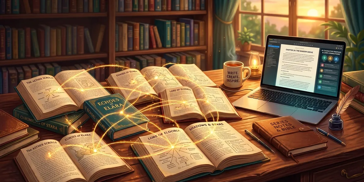 AI Book Series Bible Generator: Build Your Series Bible in Minutes (2026) 📚