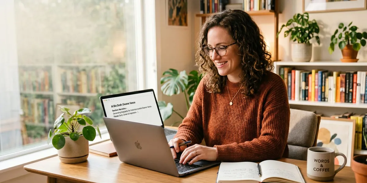 How to Use AI for Writing an Author Bio in 2026 ✍️