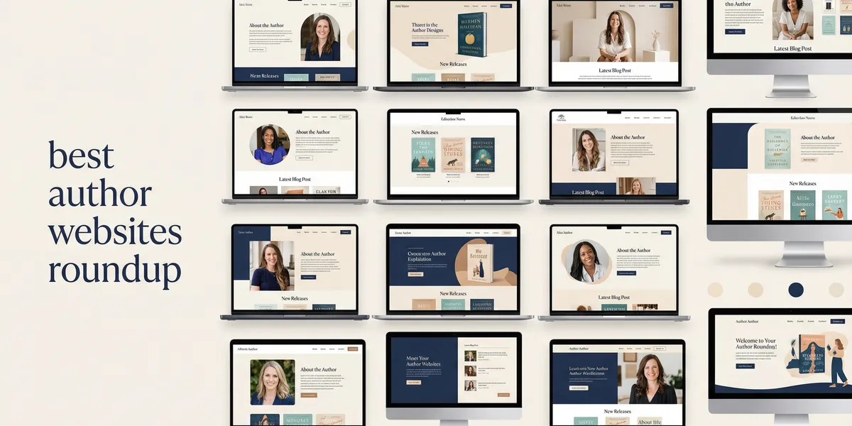Best Author Websites: 15 Examples That Work
