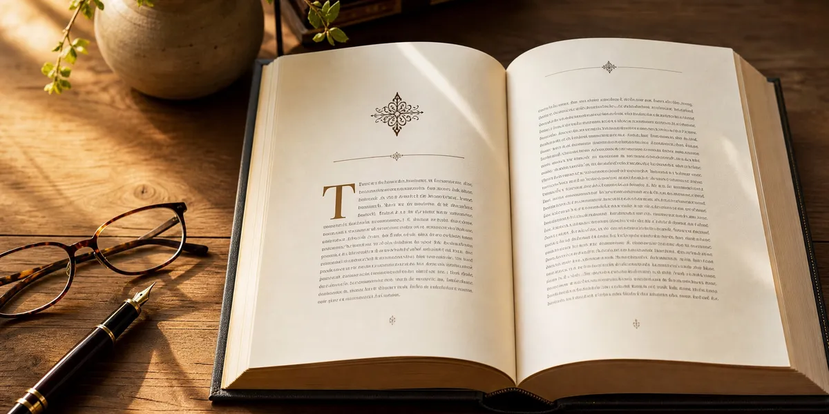 Book Interior Design Template: How to Format a Professional Book (2026) 📐