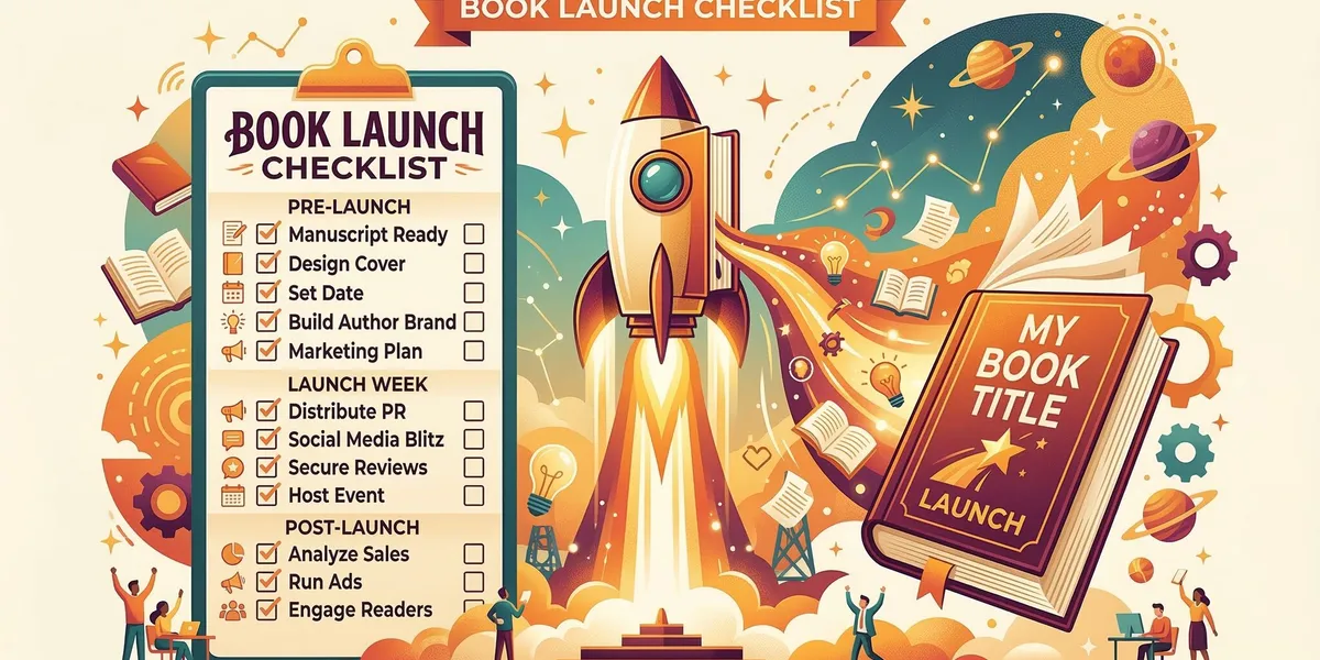 Book Launch Checklist: 30 Steps to Launch