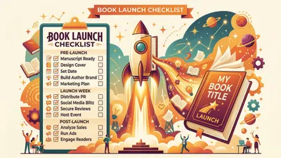 Book Launch Checklist: 30 Steps to Launch