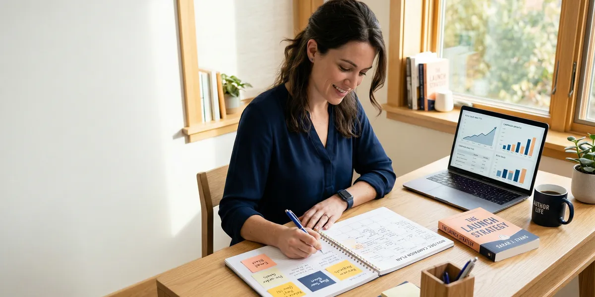 Book Marketing Plan: The 90-Day Author Blueprint (2026) 📈