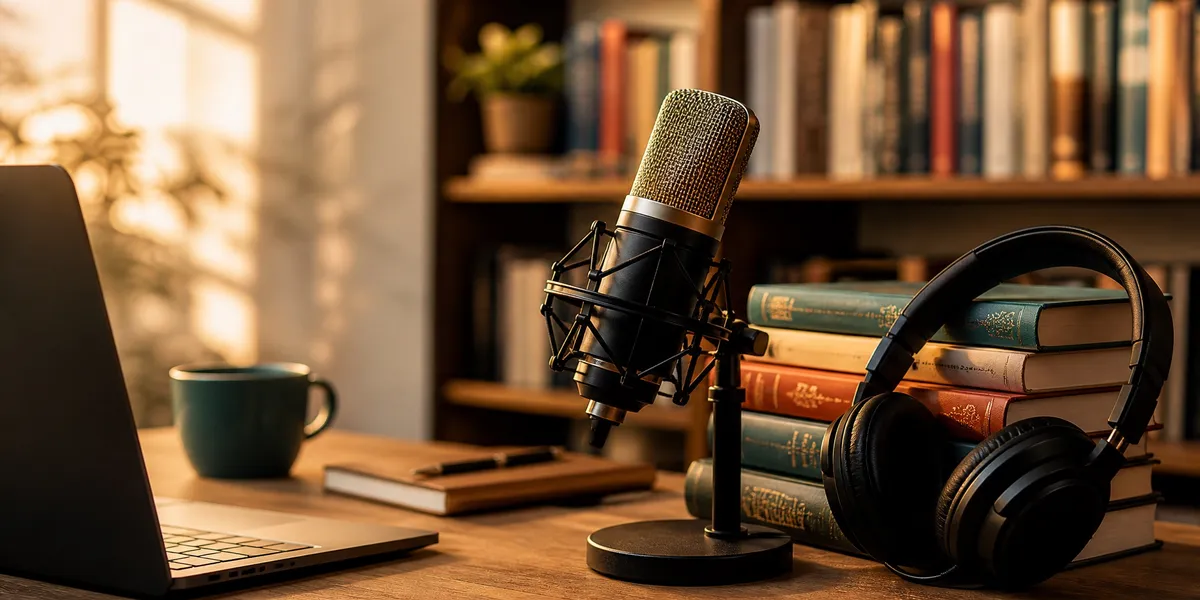 How to Start a Book Podcast in 2026 (Step-by-Step) 🎙️