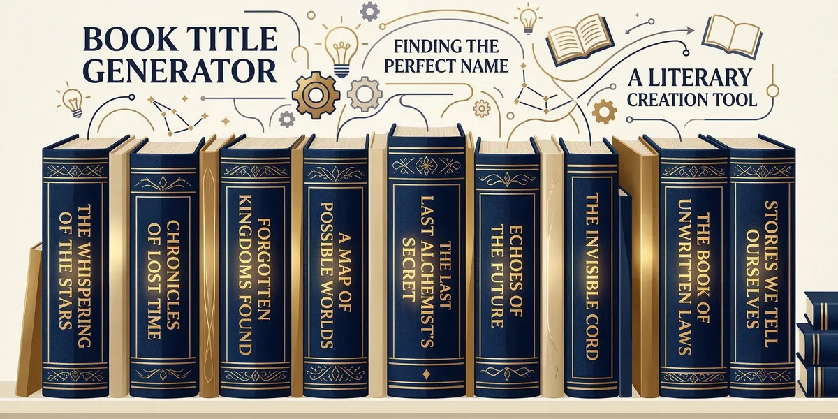 Book Title Generator: Formulas and Ideas for Every Genre