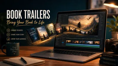 Book Trailer Maker: How to Create a Trailer That Sells Your Book (2026) 🎬