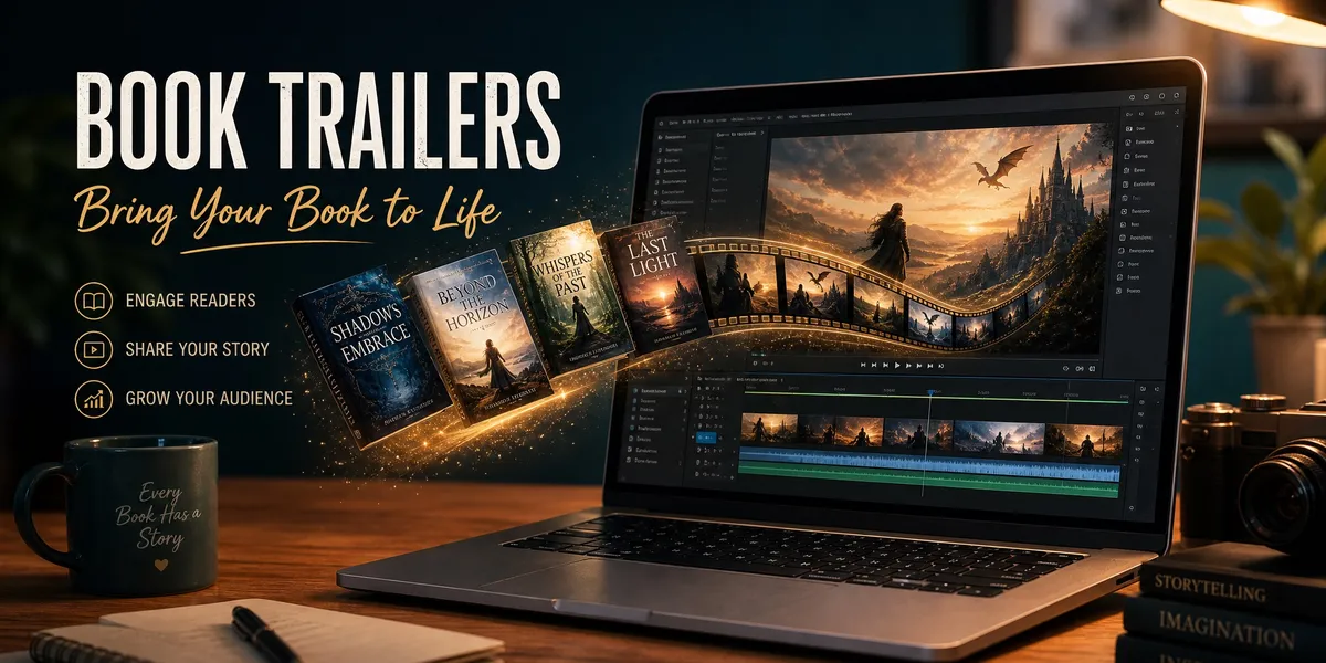 Book Trailer Maker: How to Create a Trailer That Sells Your Book (2026) 🎬