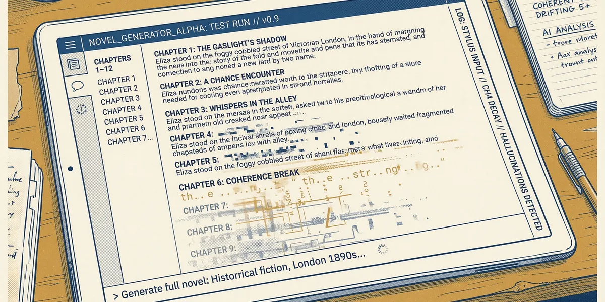 Can ChatGPT Write a Novel? We Tested It