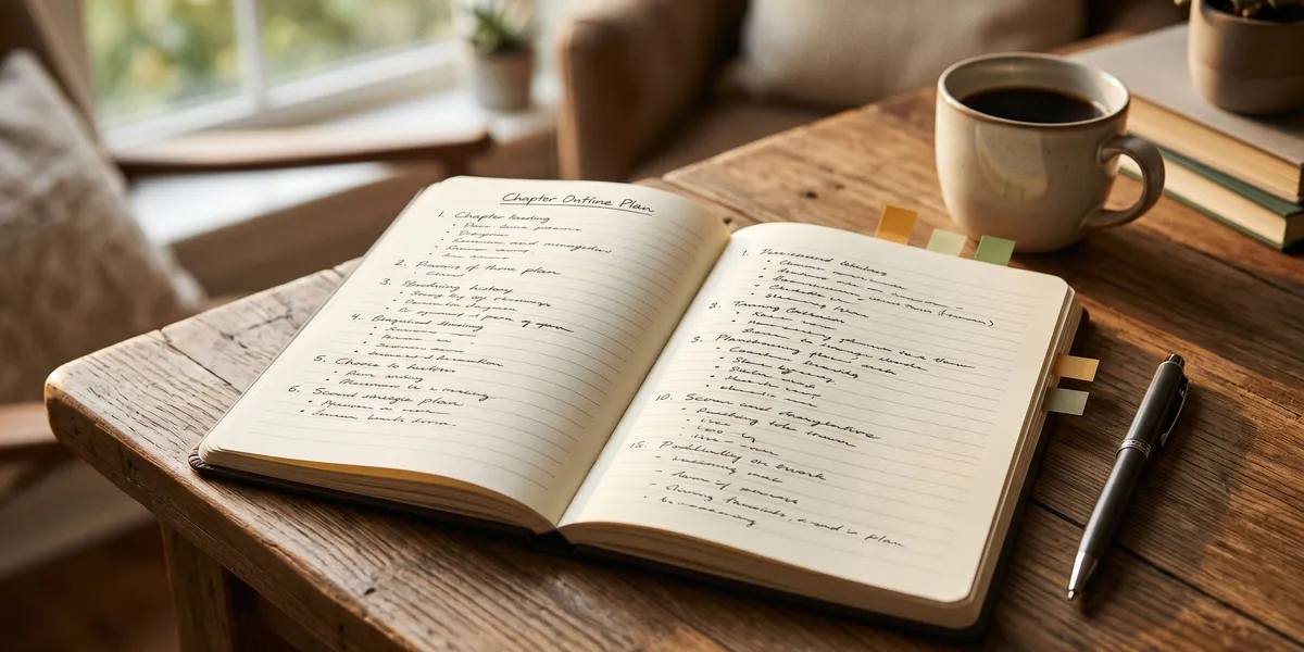 Chapter Outline Template: How to Outline Any Book in 2026 📝
