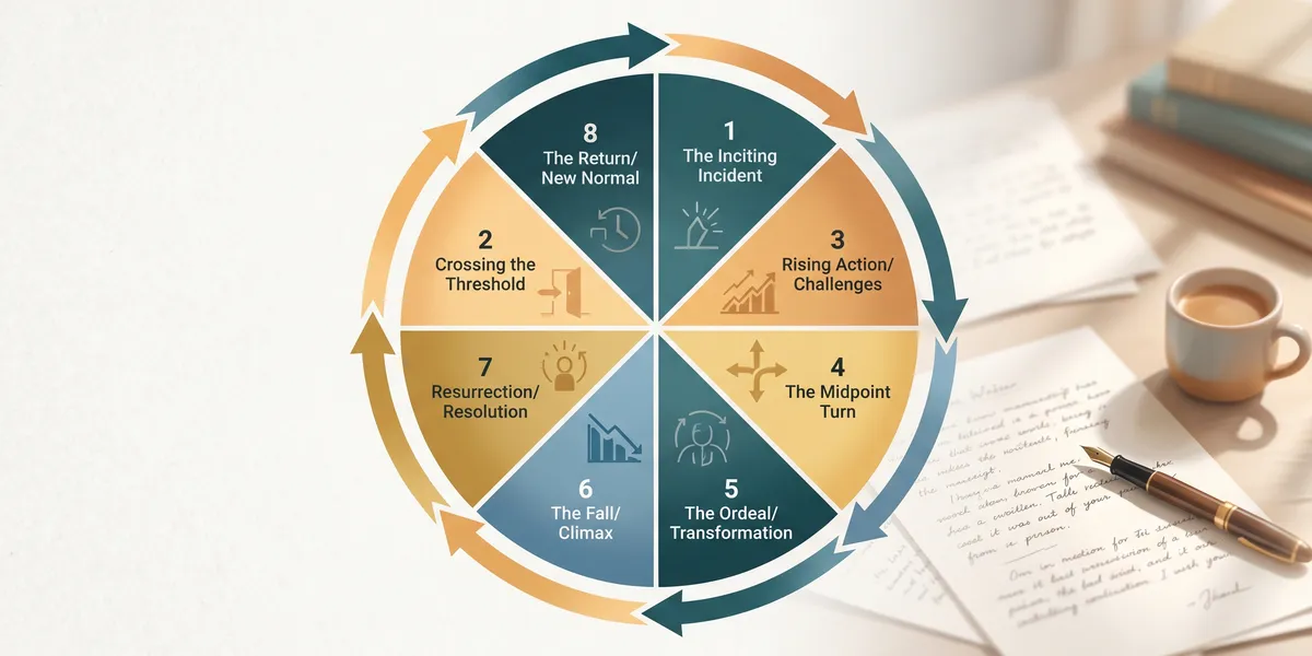 Dan Harmon Story Circle: 8 Steps to Stronger Stories (2026) 🎯