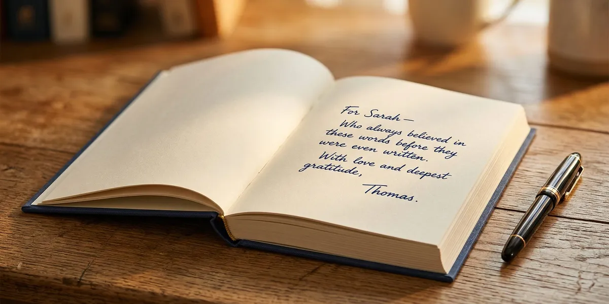Book Dedication Page: 19 Examples + How to Write One