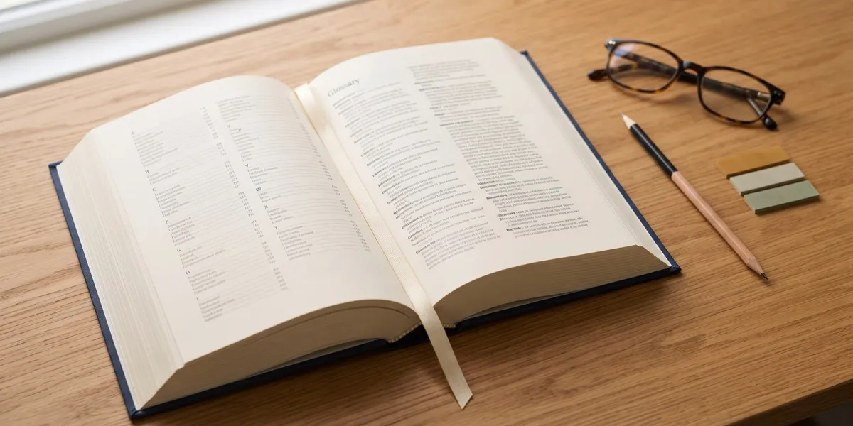 Difference Between Index and Glossary (2026) 📑