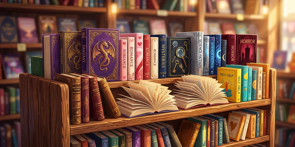 Different Book Genres: Your Complete Guide to Every Category (2026) 📚