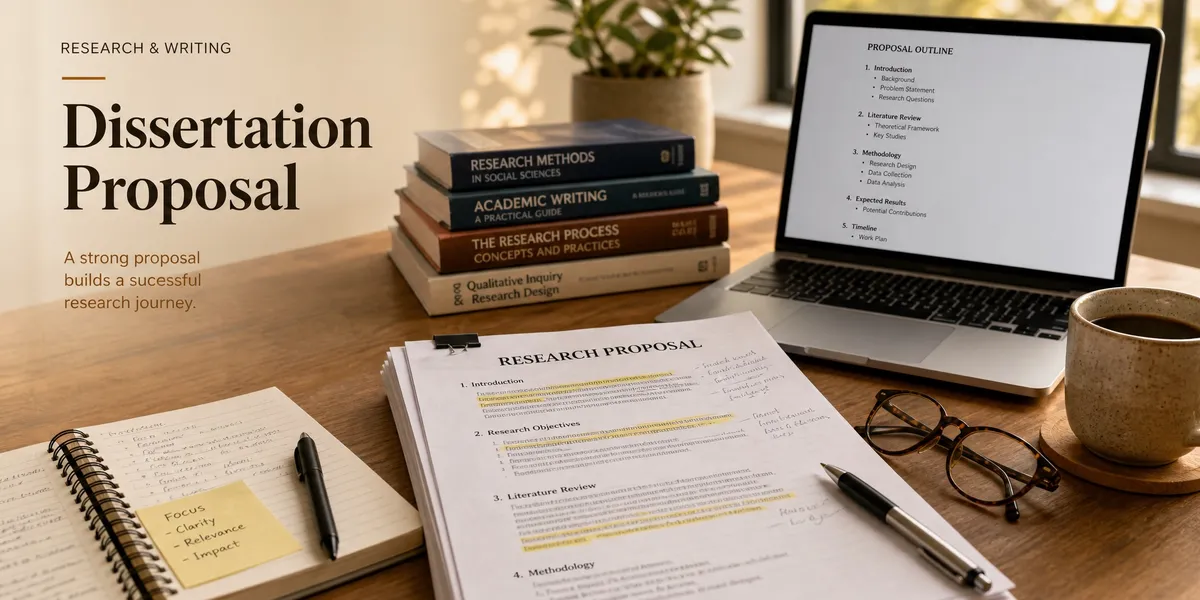 Dissertation Proposal Example: How to Write One That Gets Approved (2026) 🎓