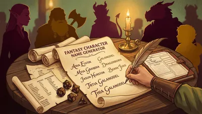 D&D Character Name Generator: 300+ Names by Race and Class