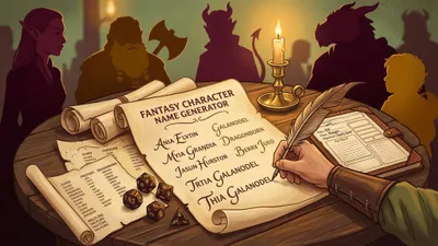D&D Character Name Generator: 300+ Names by Race and Class