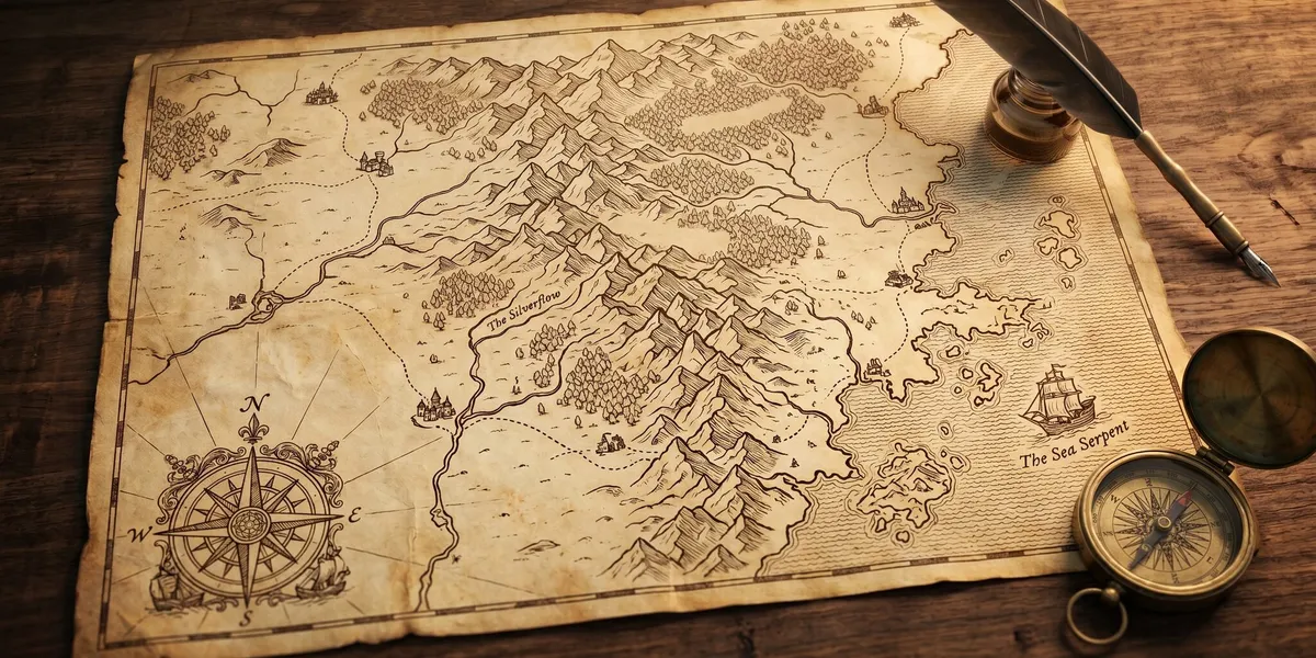 Fantasy Map Making for Writers: Step-by-Step Guide (2026) 🗺️