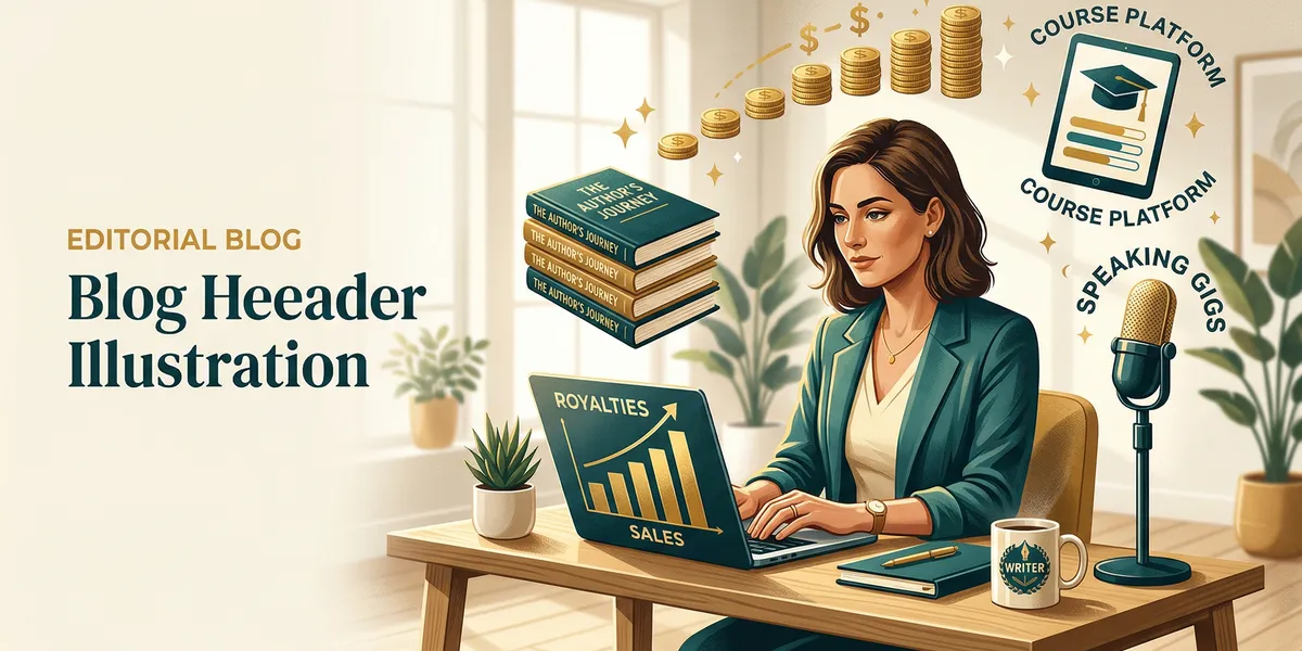 How Authors Make Money in 2026 (9 Proven Revenue Streams) 💰