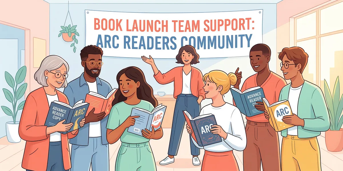 How to Create a Book Launch Team