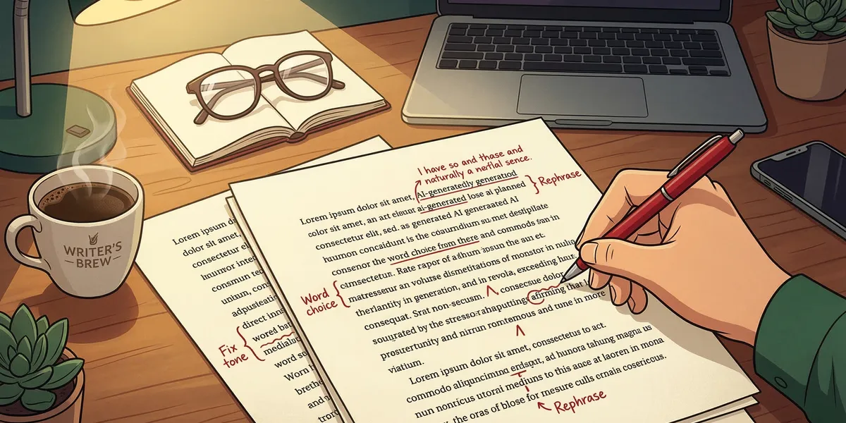 How to Edit AI-Generated Text (5-Pass Method)