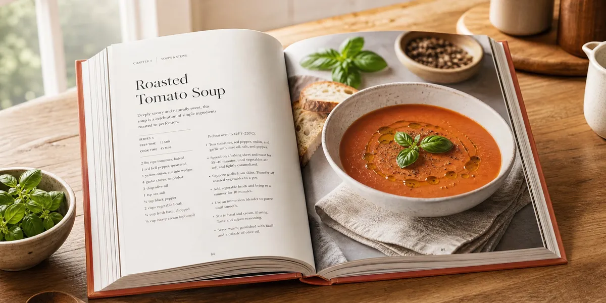 How to Format a Cookbook for Print in 2026 🍳