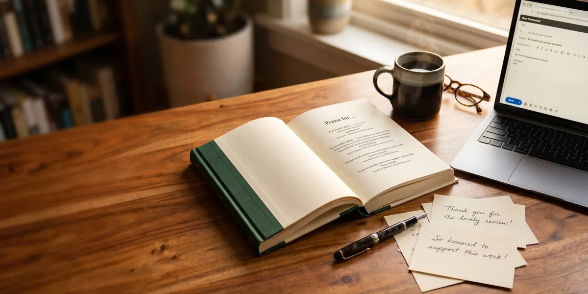 How to Get Book Endorsements in 2026 📚