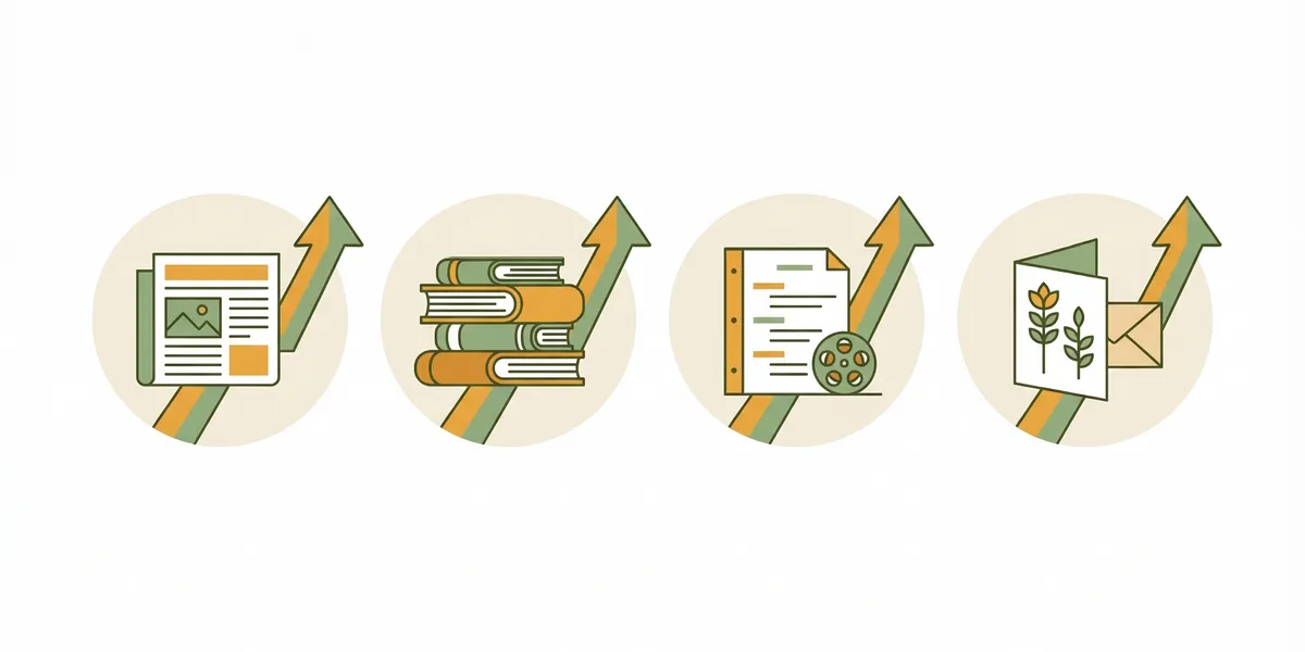 How to Get Paid to Write: 12 Real Options