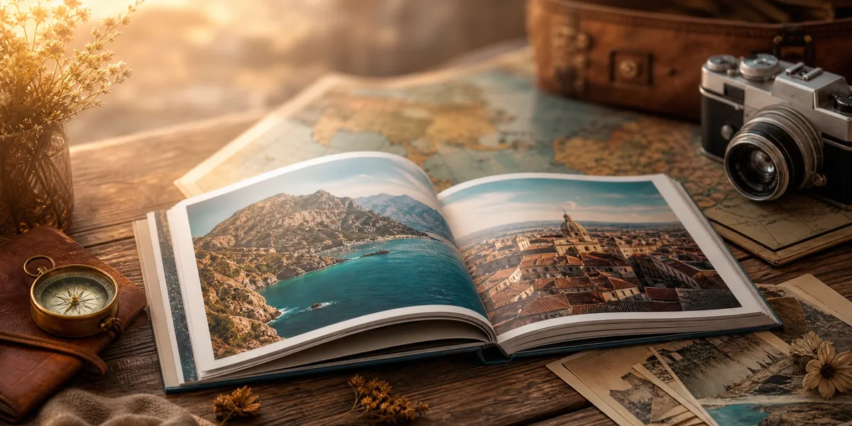 How to Make a Travel Book in 2026 (From Trip Notes to Finished Pages) 🌍