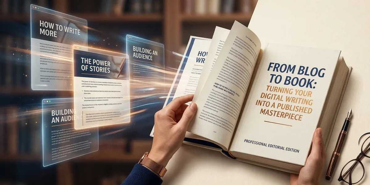 How to Turn Your Blog Into a Book