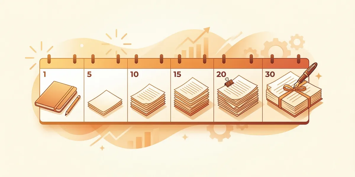 How to Write a Book in 30 Days