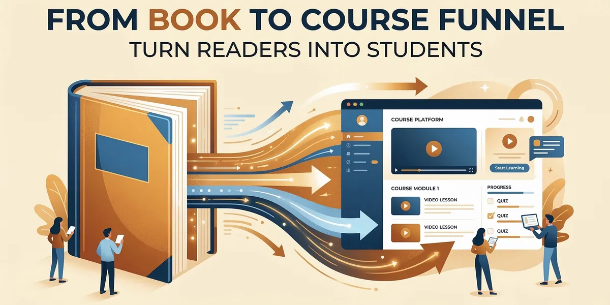 How to Write a Book to Sell Courses
