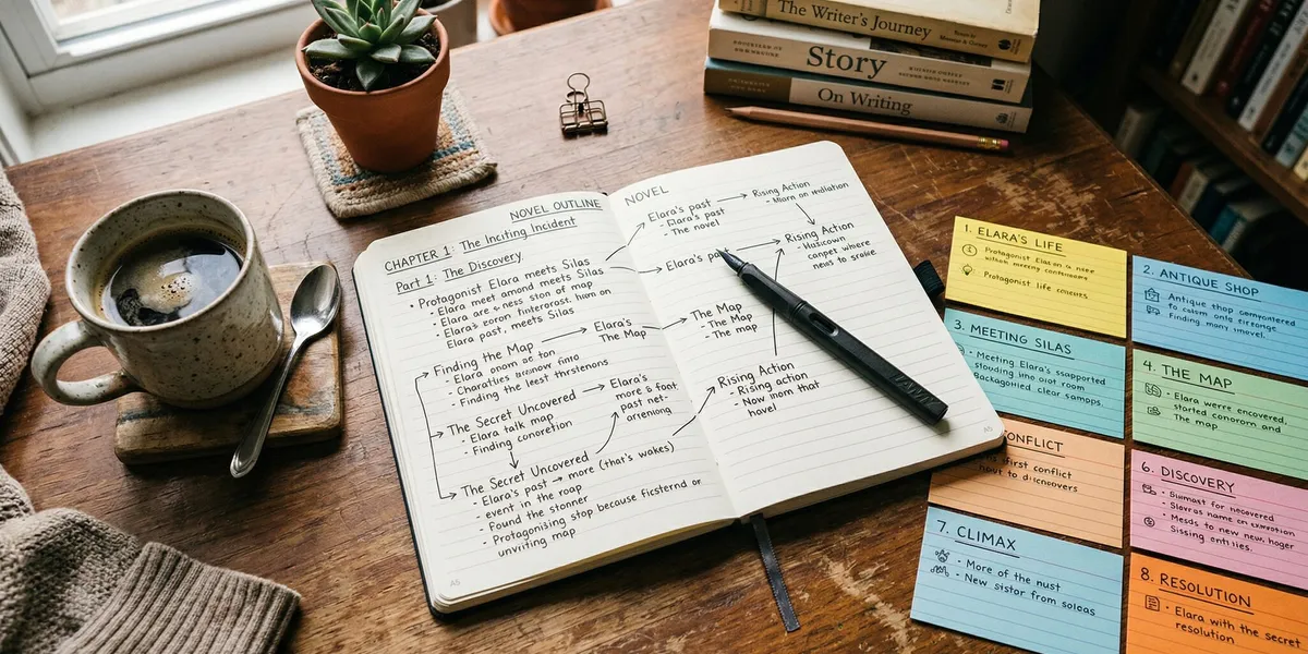 How to Write a Novel Outline: Templates and Methods