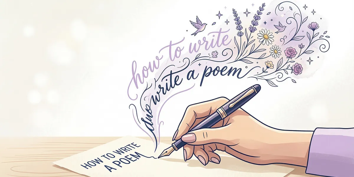 How to Write a Poem: A Step-by-Step Guide