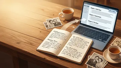 How to Write a Memoir with AI: Your Life Story in 30 Days