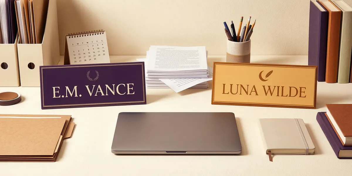 How to Write Under a Pen Name: Setup Guide