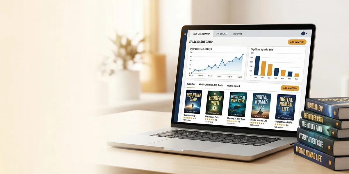 KDP Reports Dashboard: How to Read Sales & Royalties