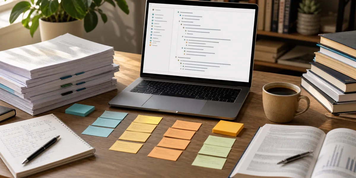 Literature Review Template: Structure & Examples (2026) 📚