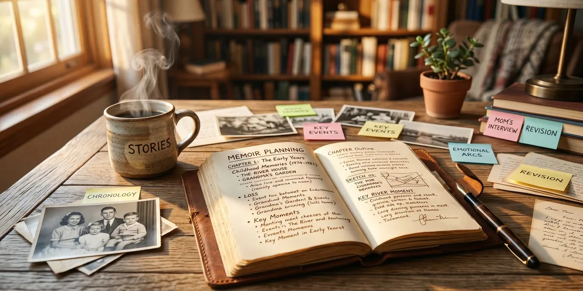 Memoir Outline Template: How to Structure Your Life Story (2026) 📝