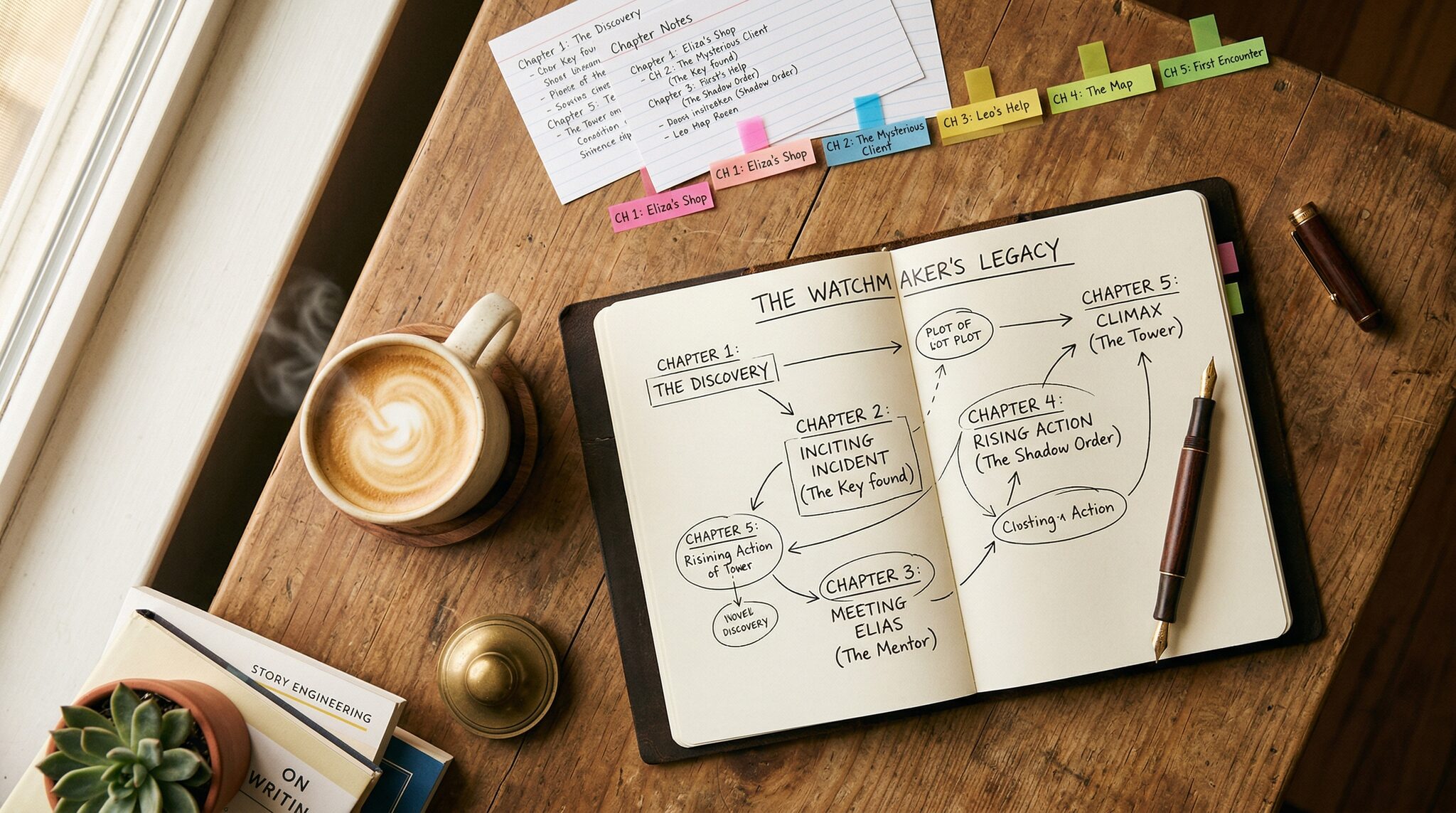 Novel Outline Template: Plan Your Book Start to Finish
