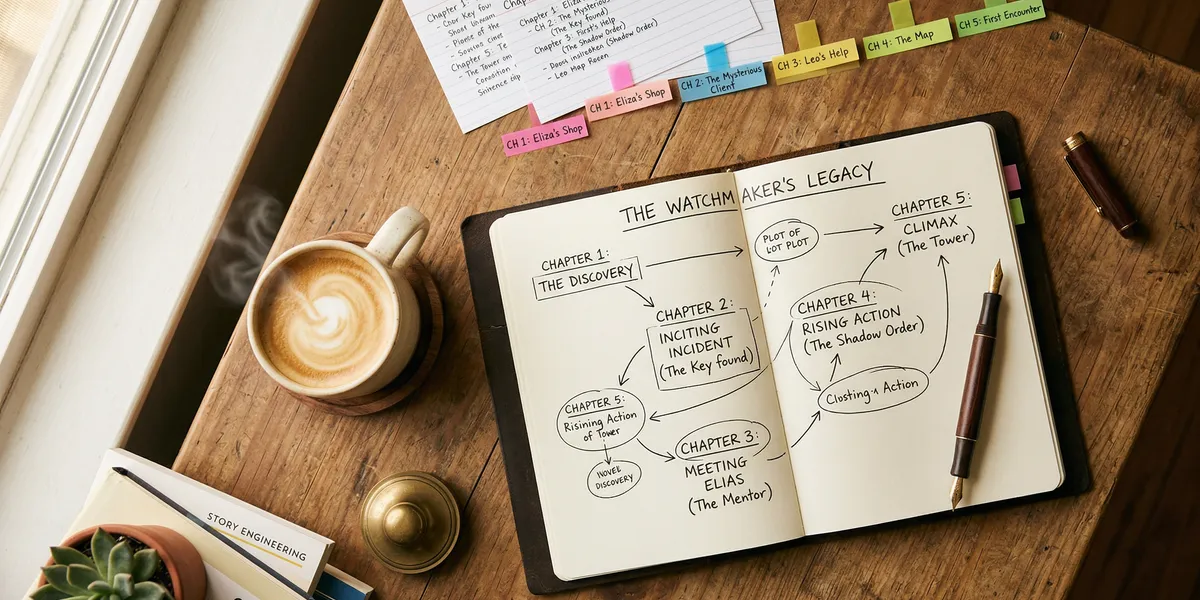 Novel Outline Template: Plan Your Book Start to Finish