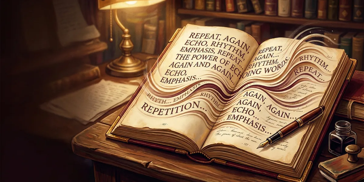 Repetition as a Literary Device: Types, Examples & Tips 📚