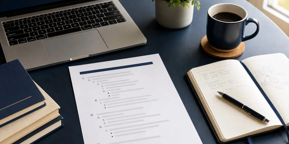 Research Paper Outline Template (2026 Guide) 📑