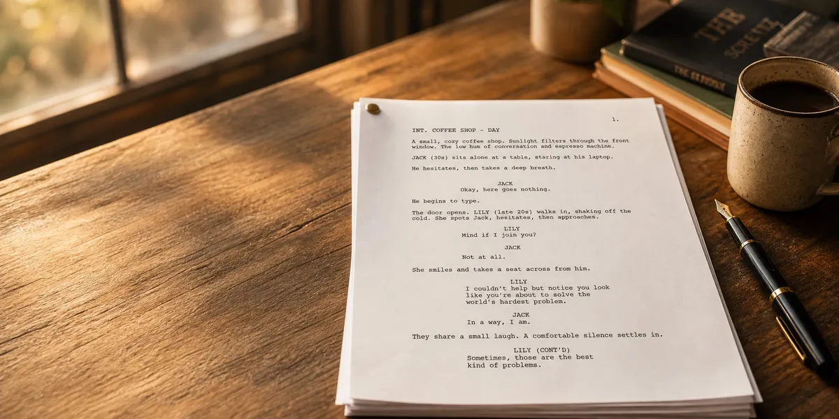 Screenplay Format Template: The Complete Guide (2026) 🎬