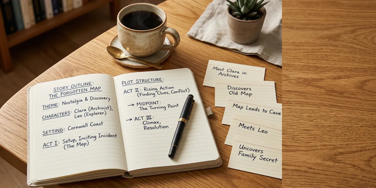 Short Story Outline: A Step-by-Step Template