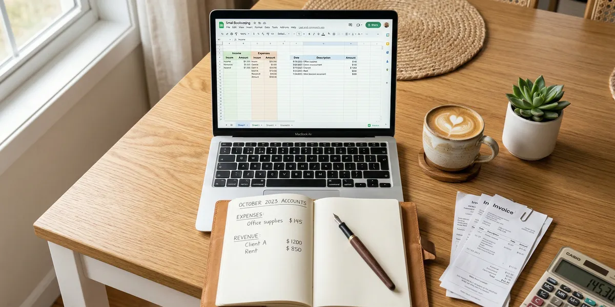Small Business Book Keeping: Your Step-by-Step System (2026) 📒