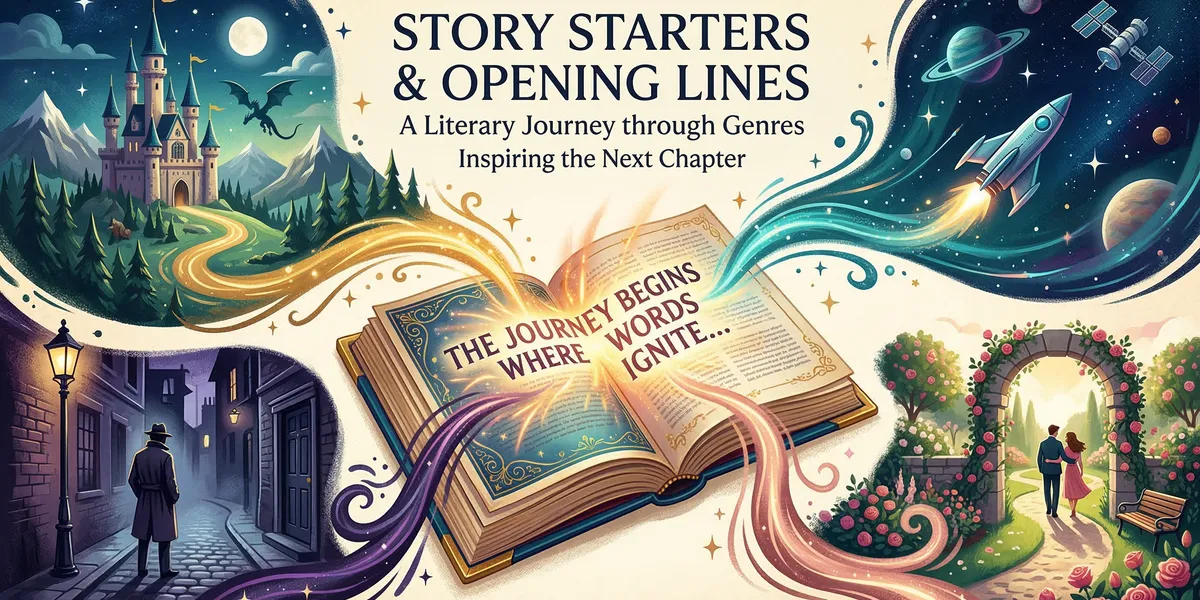 Story Starters: 100+ Opening Lines for Any Genre