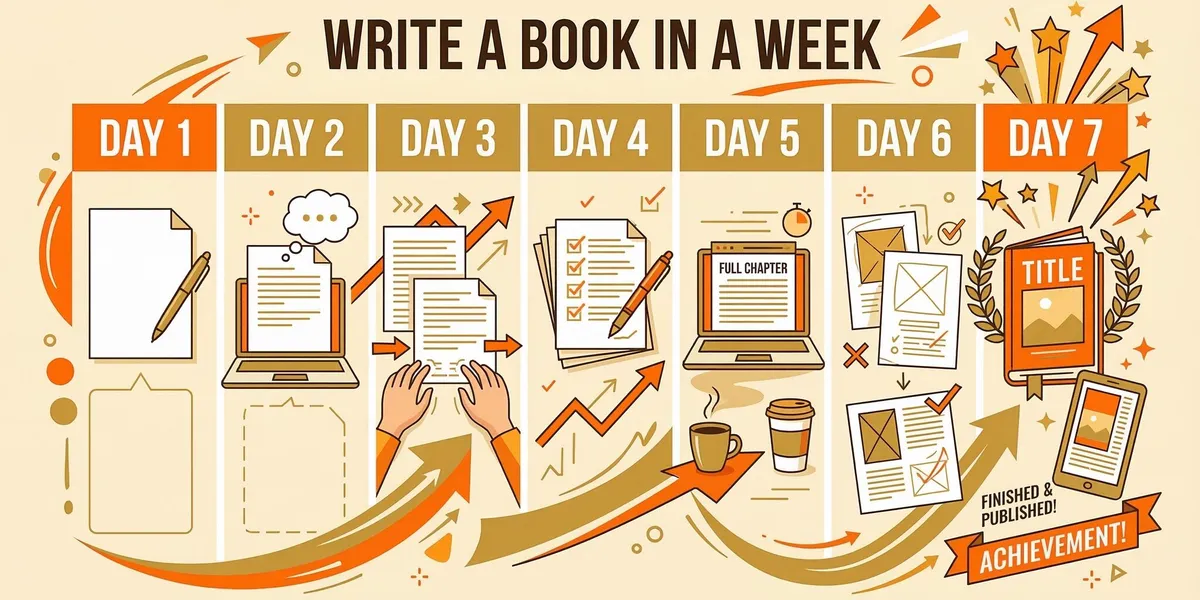 How to Write a Book in a Week (Real Authors Did It)