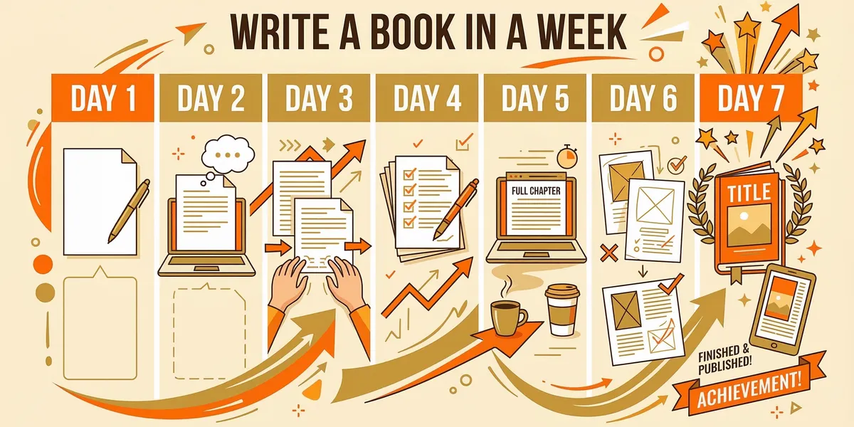 How to Write a Book in a Week (Real Authors Did It)
